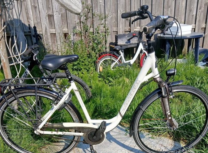 Dames fiets, Fietsen en Brommers, Ophalen, Zo goed als nieuw, Overige merken