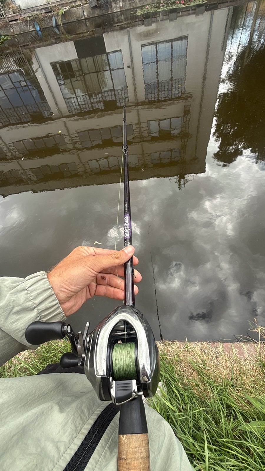 Shimano Antares DC / MojoBass Set, Ophalen, Zo goed als nieuw, Complete hengel