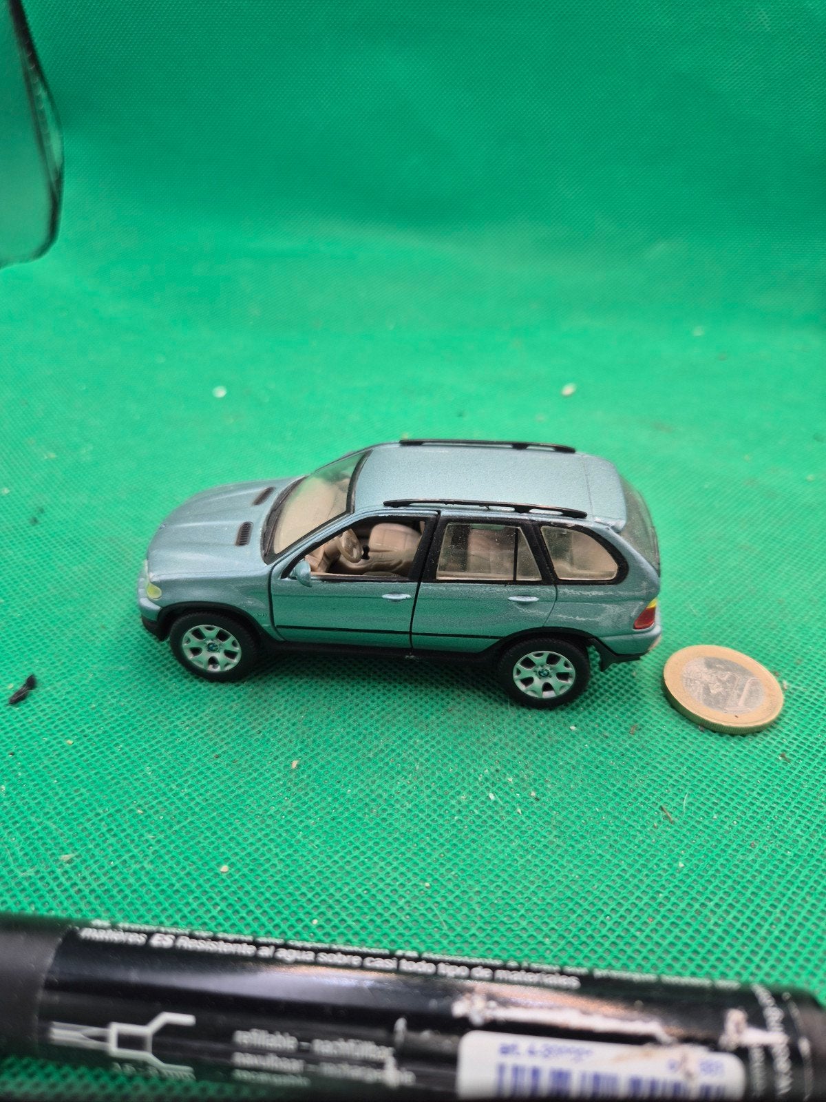 651 BMW X5 1/43, Ophalen of Verzenden, Zo goed als nieuw, Auto, Overige merken