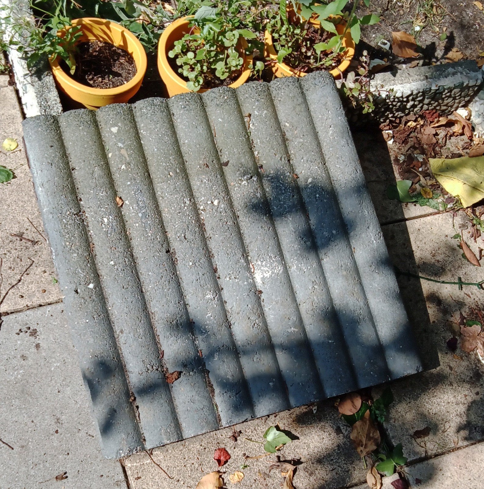 Concrete garden border, Tuin en Terras, Tegels en Klinkers, Ophalen, Overige typen, Zo goed als nieuw, Minder dan 5 m²