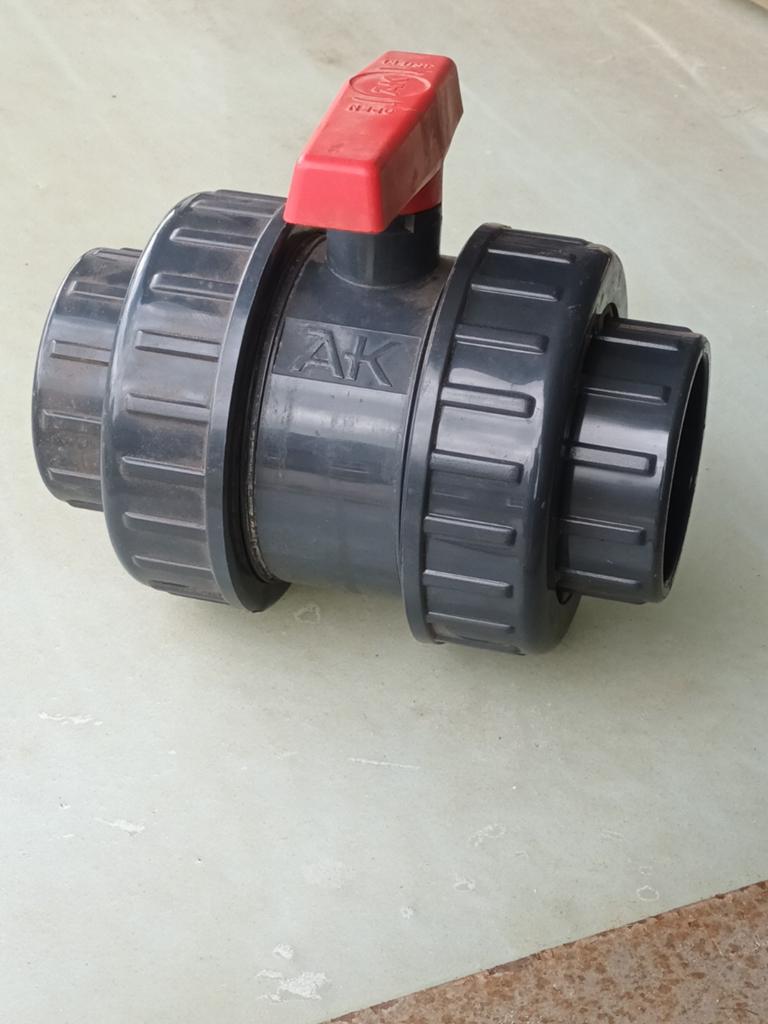 Pvc kogelkraan 90 mm, Ophalen, Nieuw, Tuinslang