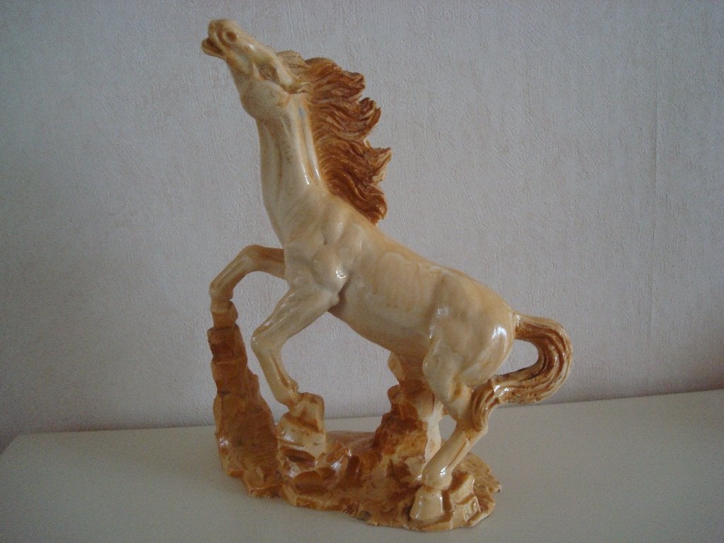 Beeld paard, Ophalen of Verzenden, Zo goed als nieuw, Dier