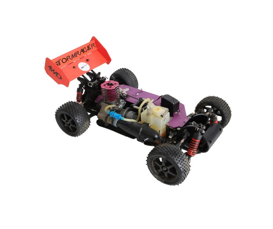 Carson Stormracer 1/10 nitro rc auto, Hobby en Vrije tijd, Modelbouw | Radiografisch | Auto's, Ophalen of Verzenden, Gebruikt