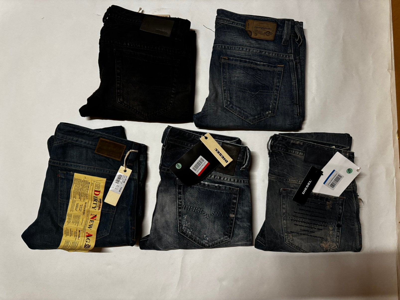 Nog 3x Diesel Thavar jeans – nieuw met labels., Ophalen of Verzenden, Nieuw, Blauw, W32 (confectie 46) of kleiner