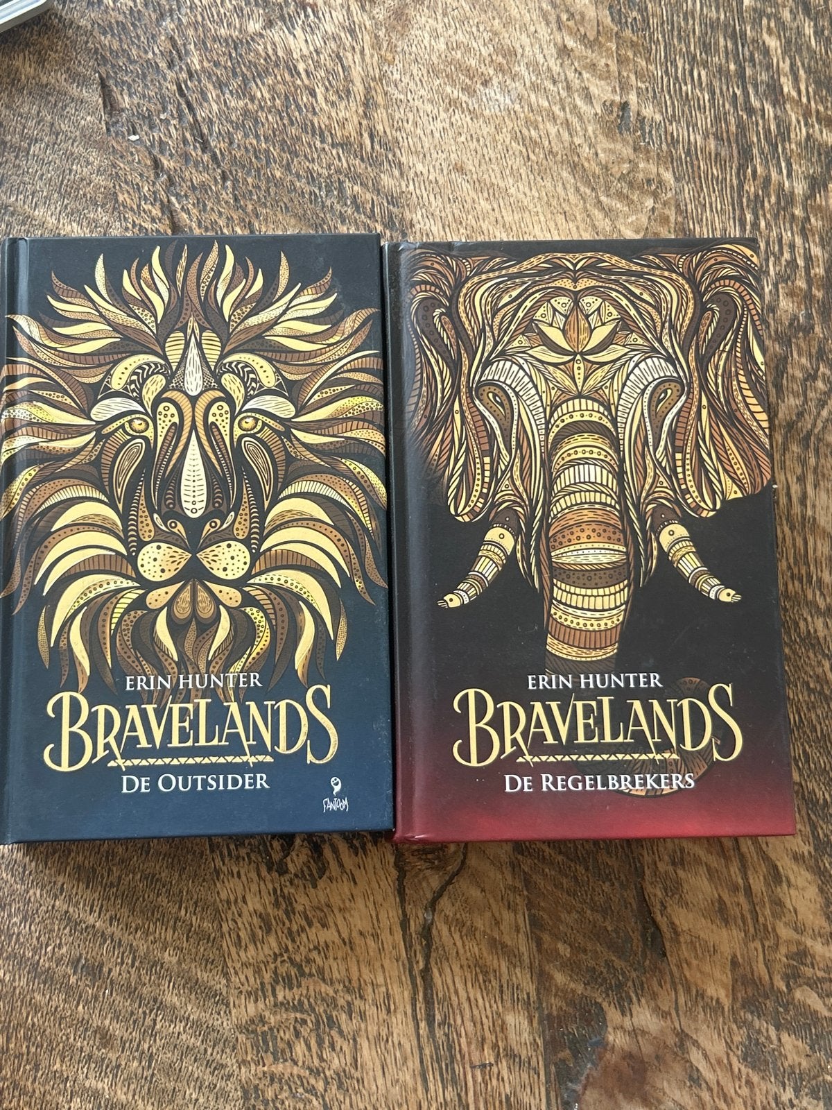 Bravelands Boek 1 en 2: De Outsider & De Regelbrekers, Ophalen of Verzenden, Zo goed als nieuw