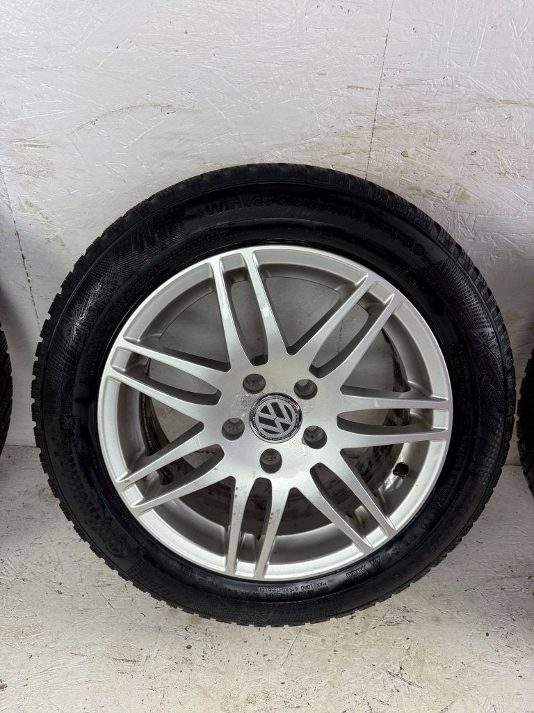 Volkswagen Golf Caddy Audi velgen 16" 5x112 winterset 7mm!, Niet ingevuld, Gebruikt, 16 inch, Banden en Velgen