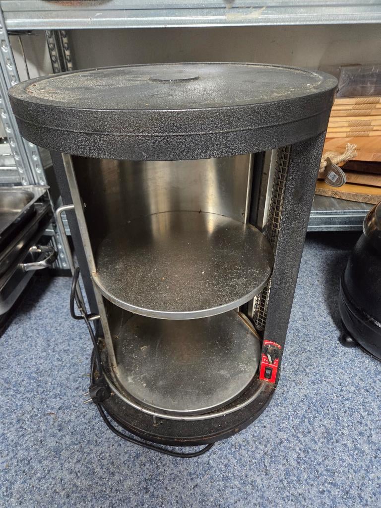 Bordenwarmer, Ophalen, Gebruikt