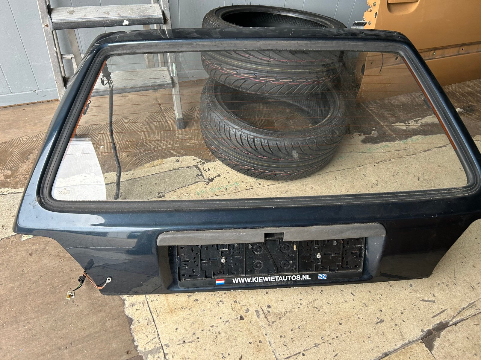 Kofferklep Golf MK2 zonder wisser, Ophalen, Achter, Achterklep