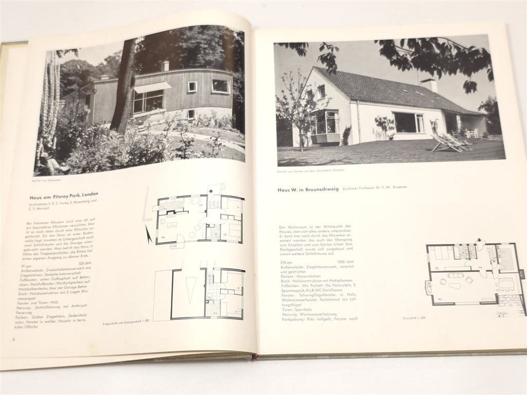 Neue Einfamilienhäuser — Naoorlogse Woningarchitectuur 1956, Ophalen of Verzenden, Gelezen, Architecten