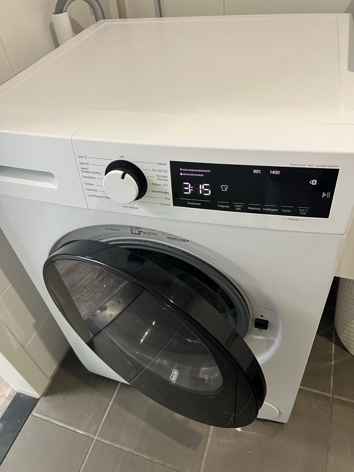 LG 9kg Wasmachine – Volledig functioneel en in goede staat, 8 tot 10 kg, Ophalen of Verzenden, Zo goed als nieuw, 85 tot 90 cm