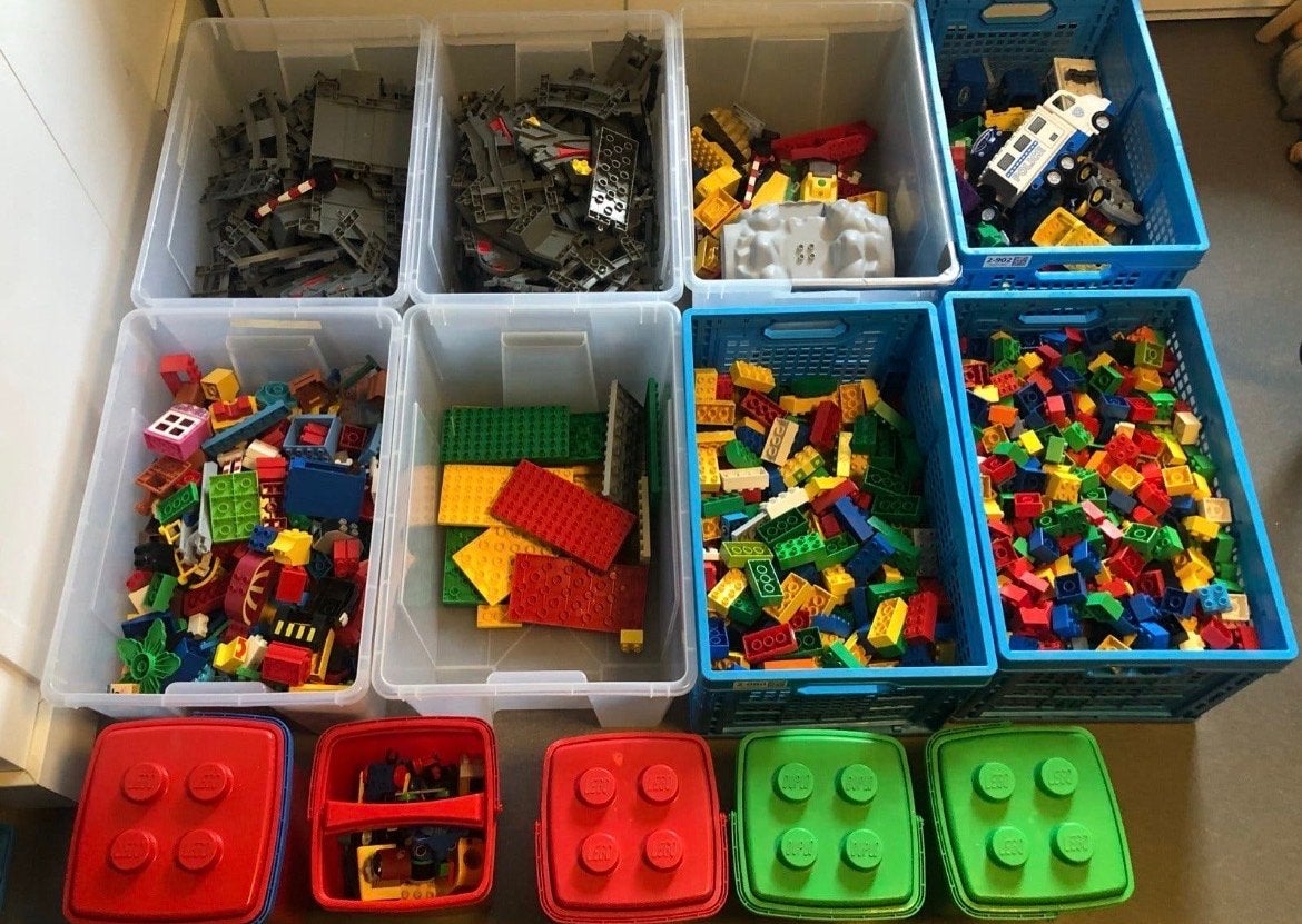 Grote verzameling LEGO Duplo (ruim 30kg), Kinderen en Baby's, Speelgoed | Duplo en Lego, Ophalen, Inclusief minifiguren, Gebruikt