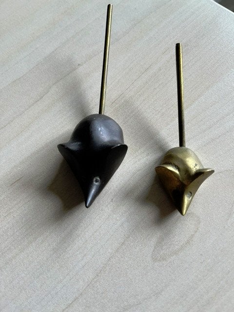 Presse papier bronzen muizen, Diversen, Bureau-accessoires, Ophalen of Verzenden, Gebruikt