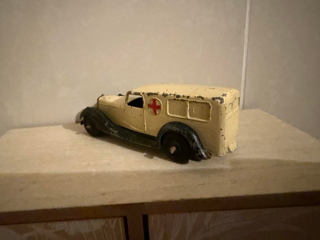Dinky Toys Ambulance - Vintage Speelgoedauto (ca. 80 jaar ou, Gebruikt, Ff, Auto, Dinky Toys