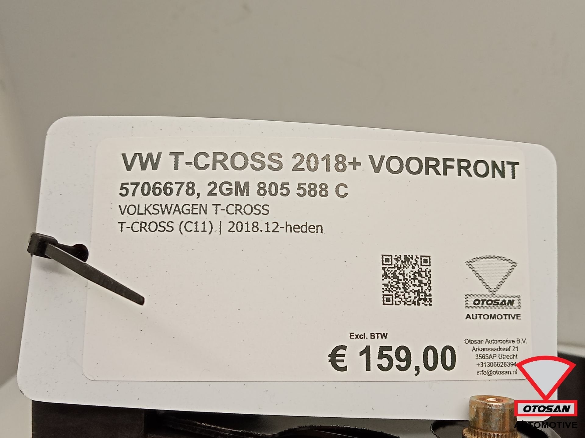 T-Cross 2018+ Voorfront Front Nieuw!, Auto-onderdelen, Volkswagen, Volkswagen AG, Nieuw, Berliner Ring 2
38440  Wolfsburg, DE