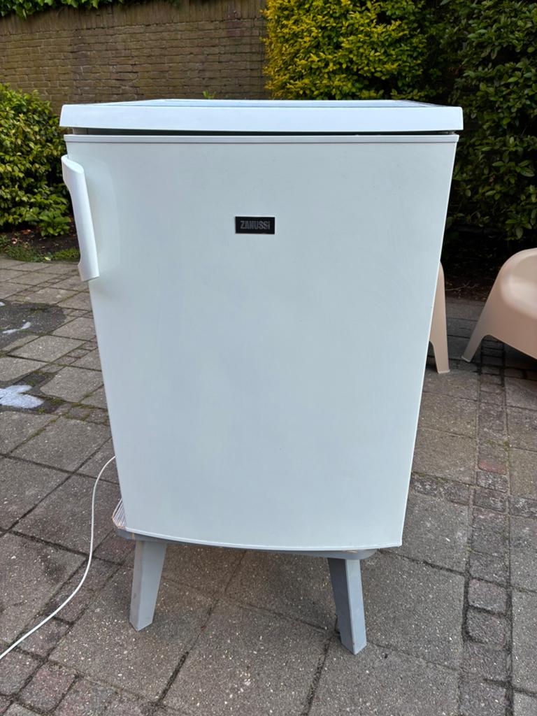 Koelkast zanussi, Ophalen, Gebruikt, Vrijstaand, Minder dan 60 cm