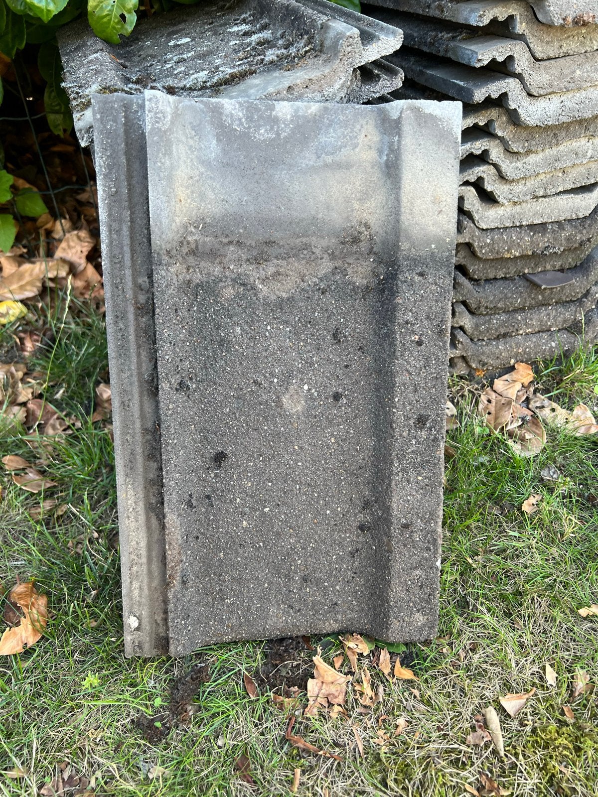 Gratis Gebruikte RBB Dakpannen - Grijs, ca. 180 stuks, Doe-het-zelf en Verbouw, Dakpannen en Dakbedekking, Ophalen, Gebruikt, Steen of Klei