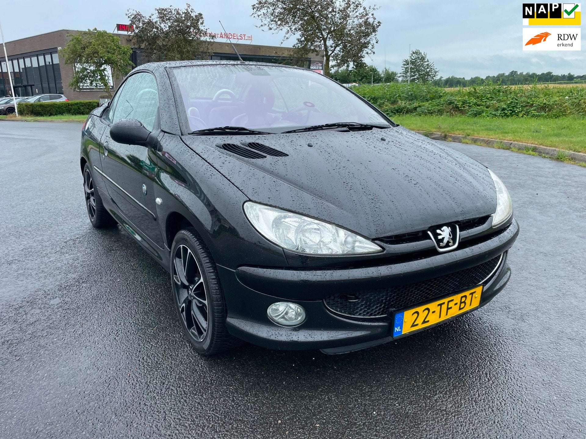 Peugeot 206 CC 1.6-16V Roland Garros, Trekhaak, Climate cont, Auto's, Voorwielaandrijving, Gebruikt, Automatische klimaatregeling