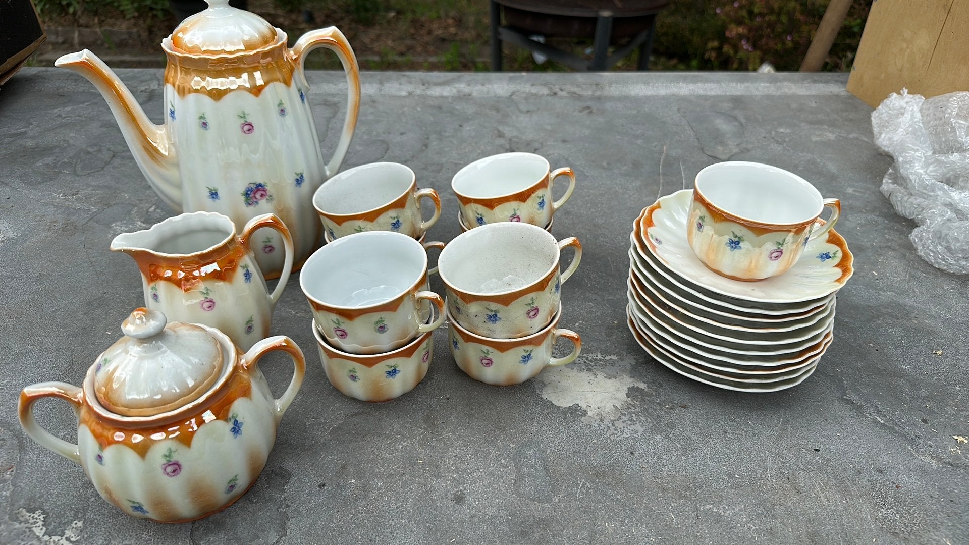 Thee servies, Antiek en Kunst, Antiek | Servies compleet, Ophalen