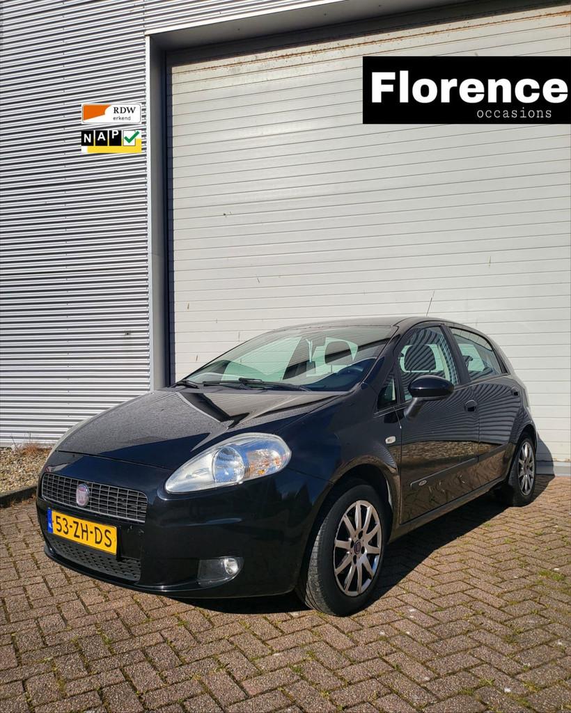 Fiat Grande Punto 1.4 LPG G3 Nwe APK 5 Deurs, Auto's, Fiat, Voorwielaandrijving, Stof, Zwart, 4 cilinders