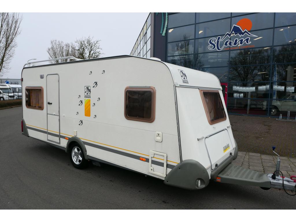 Knaus Sudwind 500 TUF mover en voortent, Caravans en Kamperen, Caravans, Rondzit, Overige typen, 5 tot 6 meter, Knaus