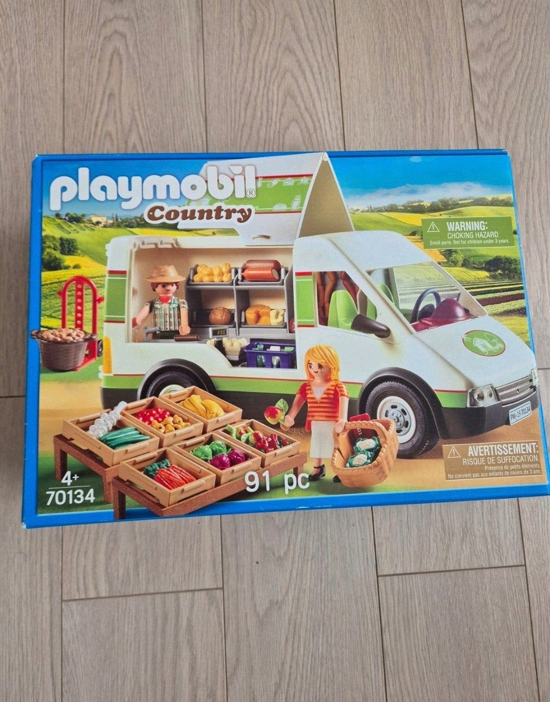 Playmobiel 70134 marktkraamwagen, Ophalen of Verzenden, Nieuw