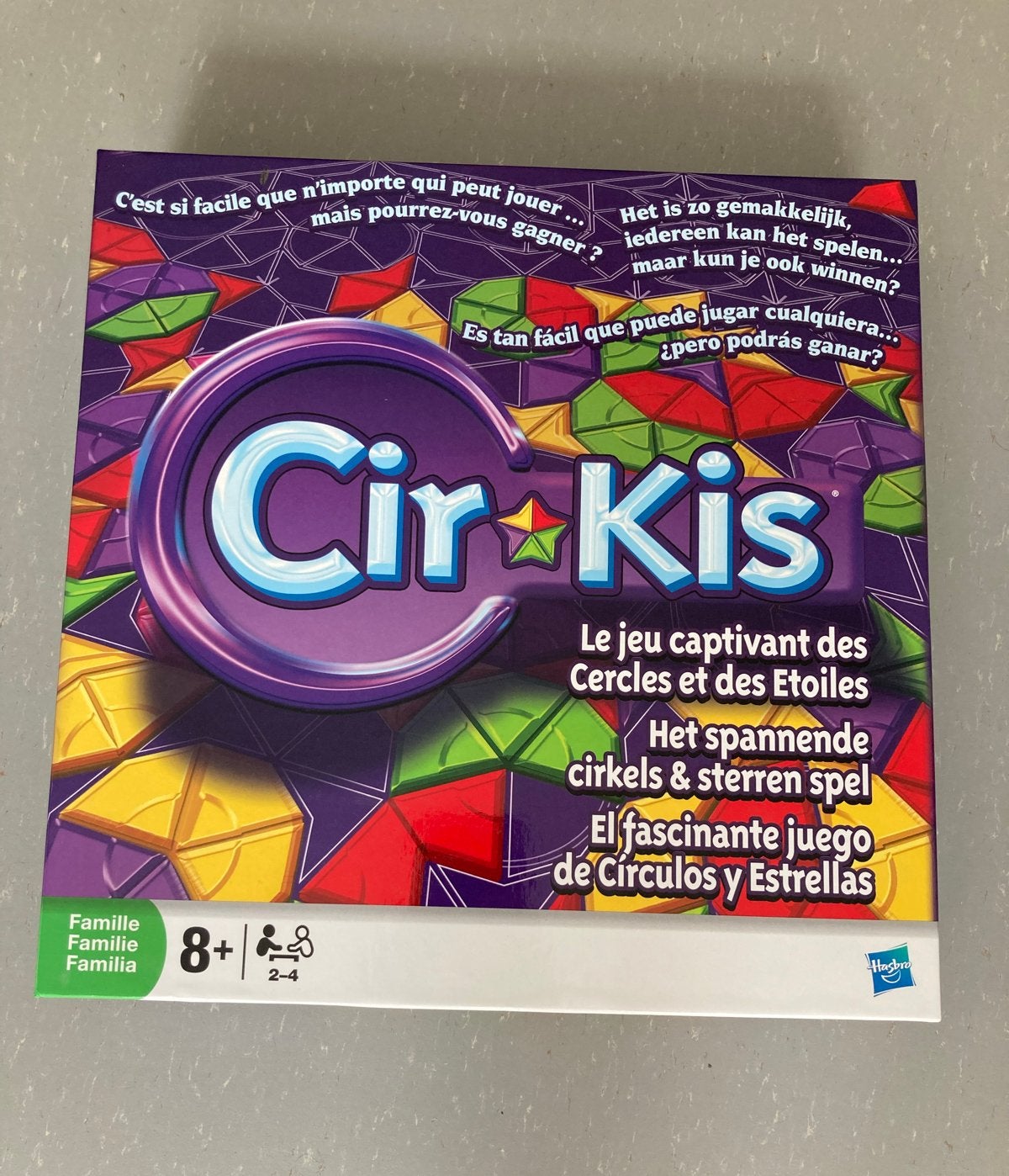 Cir-Kis: Het spannende cirkels & sterren spel - Nieuw!, Drie of vier spelers, Ophalen of Verzenden, Nieuw