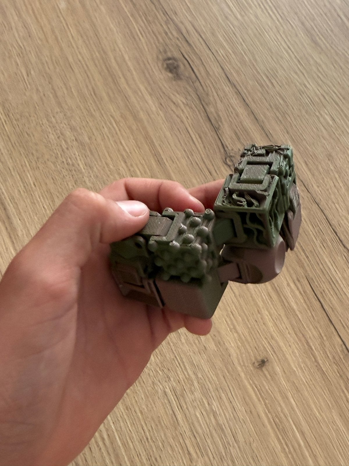 3D-geprinte Fidget Toy - Infinity Cube, Ophalen of Verzenden, Gebruikt, Jongen of Meisje