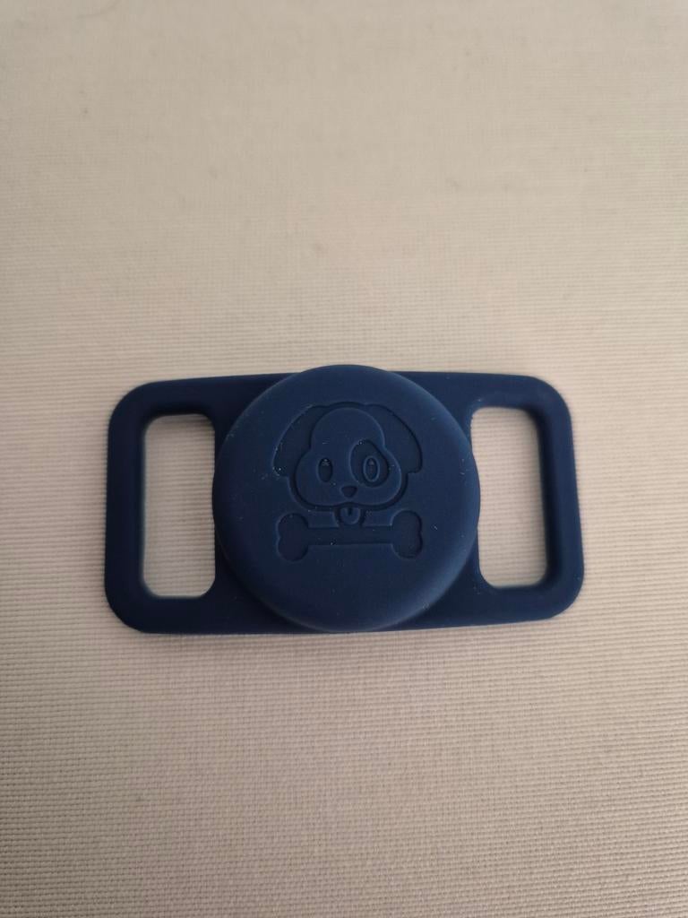 Honden tracker bevestigings hoesje donker blauw, Verzenden, Nieuw