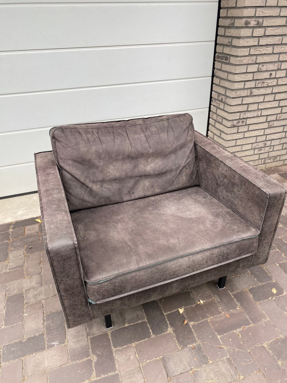 Be pure fauteuil., Ophalen, Gebruikt, Overige maten, Leer