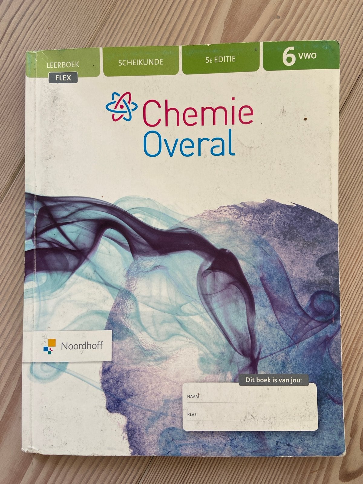 Chemie Overal 6 VWO Scheikunde Leerboek 5e editie, Boeken, Ophalen of Verzenden, Gelezen, VWO, Scheikunde