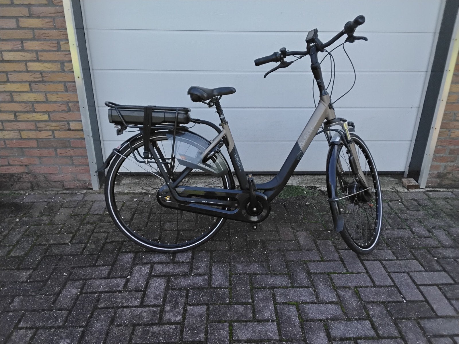 elektrische damesfiets merk gazelle Orange, 47 tot 51 cm, Ophalen, Zo goed als nieuw, Gazelle