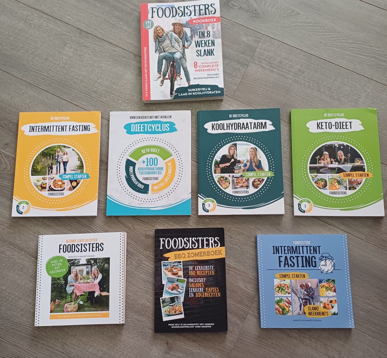 8 x Foodsisters, Boeken, Ophalen of Verzenden