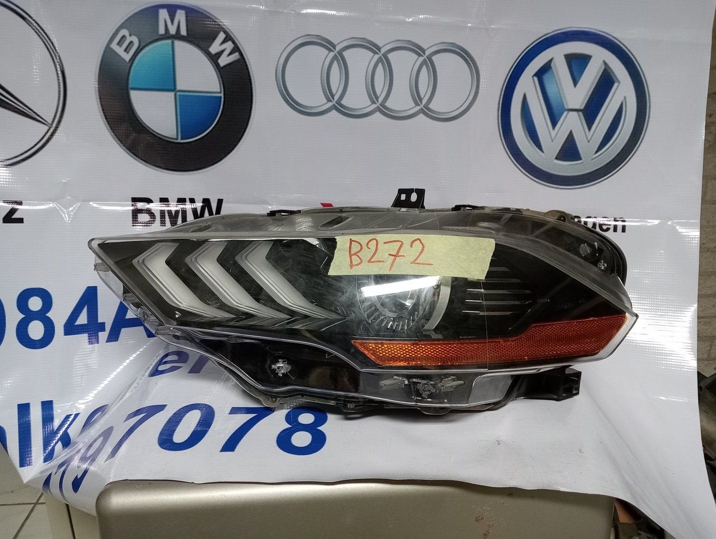FORD MUSTANG koplamp J13006AH, Gebruikt, -, -, Ophalen of Verzenden