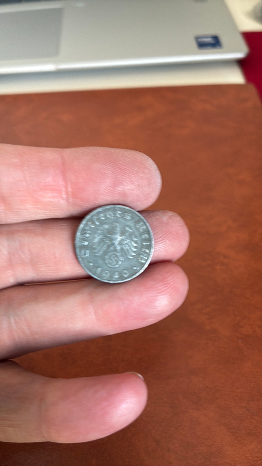 Duitsland 10 pfennig 1940 D zink, Ophalen of Verzenden, Duitsland