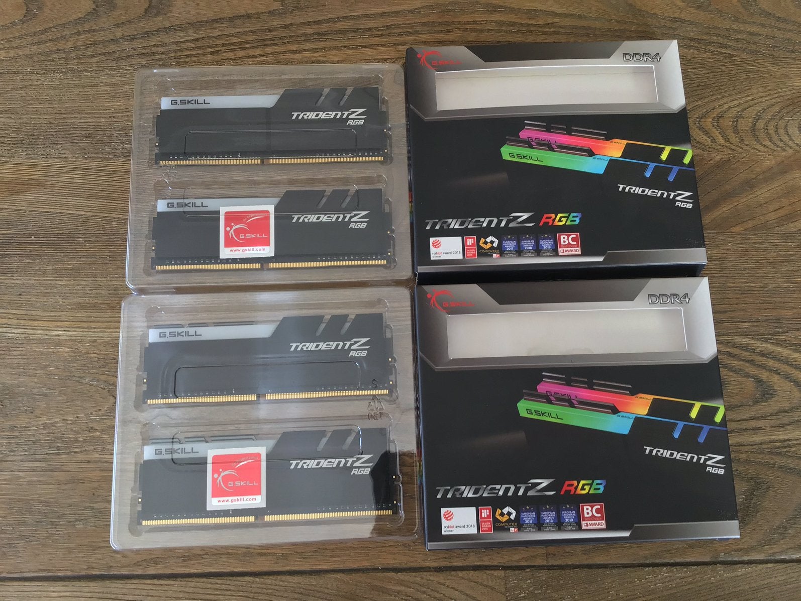 G.Skill Trident Z RGB 3000Mhz ram geheugen 32GB, Computers en Software, RAM geheugen, 32 GB, DDR4, Ophalen of Verzenden, Zo goed als nieuw