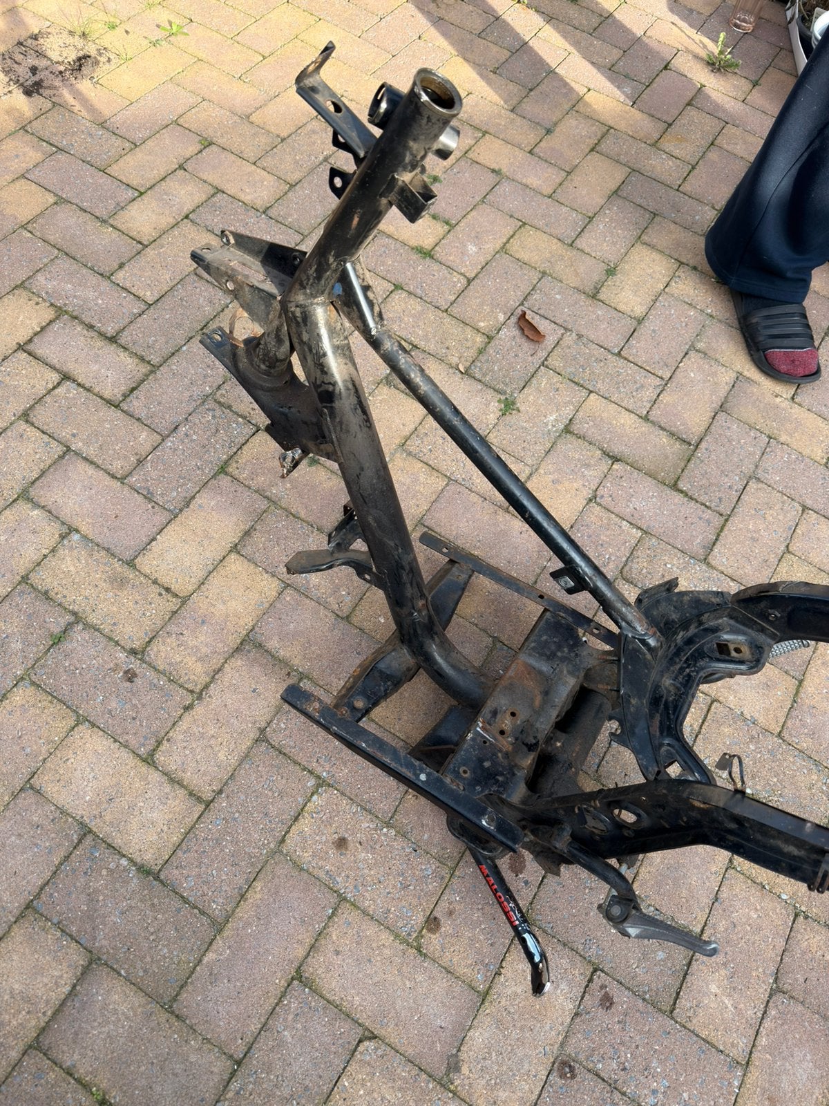 Gilera runner sp pro 50 cc brom frame met papieren, Ophalen, Gebruikt, Frame