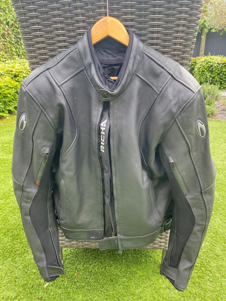 Richa TG1 ruime XL / XXL motorjas, Motoren, Kleding | Motorkleding, Ophalen, Heren, Jas | leer, Richa