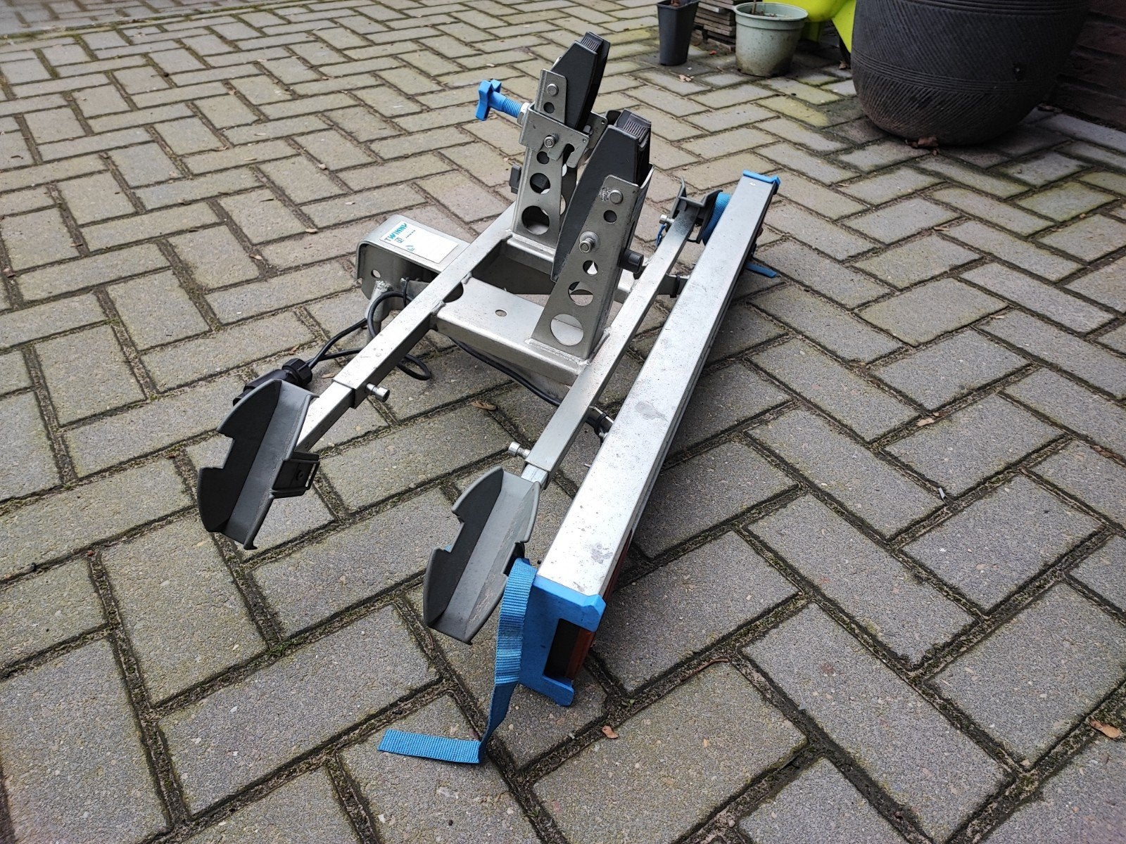 Twinny Load Fietsendrager voor 2 fietsen, Ophalen, 2 fietsen, Gebruikt, Trekhaakdrager