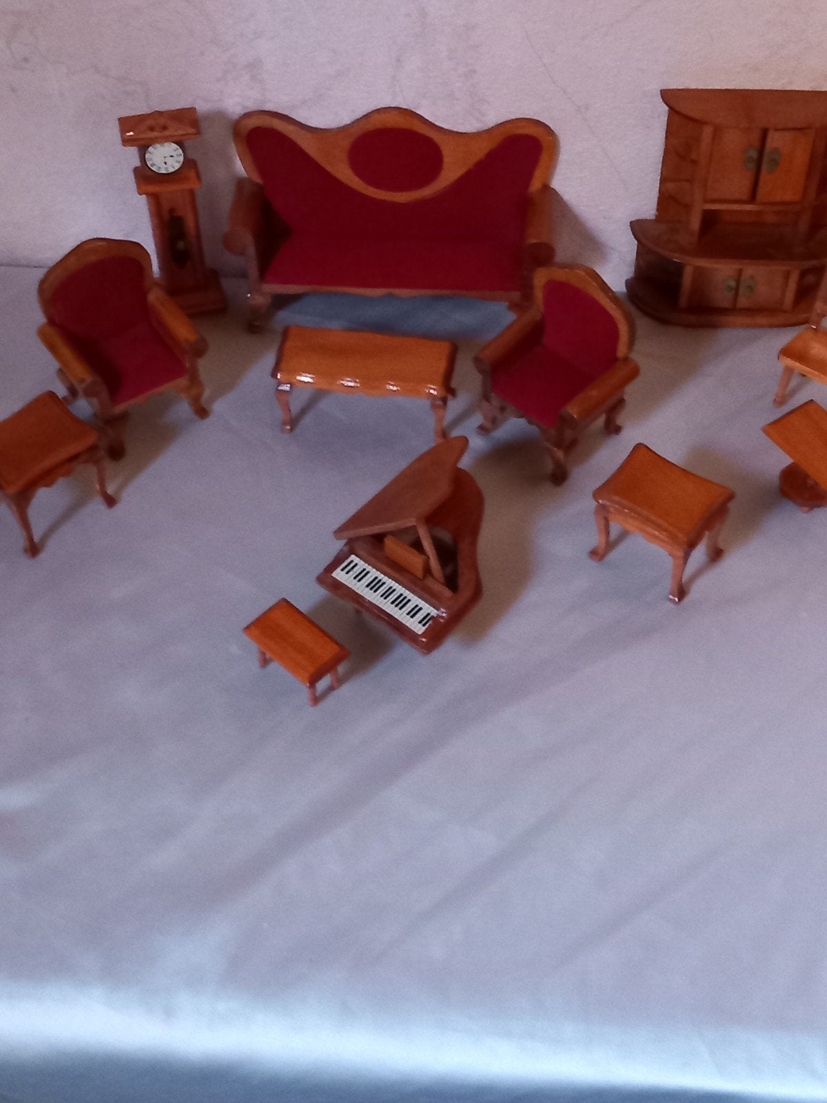Antieke poppenhuis interieur, Ophalen of Verzenden, Zo goed als nieuw, Poppenhuis