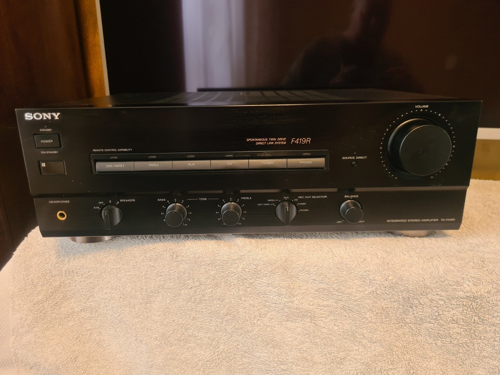 Sony TA - F 419R, Ophalen, Zo goed als nieuw, Sony