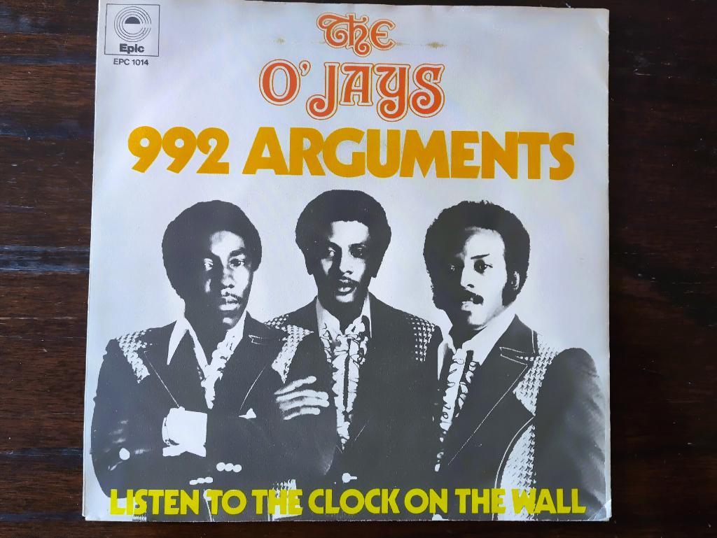 The O'Jays - 992 Arguments, Cd's en Dvd's, Vinyl Singles, Gebruikt, 7 inch, Single, Ophalen of Verzenden