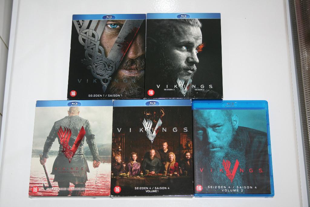 Vikings seizoen 1-4 (1+2+3+4). Blu-ray., Cd's en Dvd's, Blu-ray, Ophalen of Verzenden, Gebruikt, Tv en Series, Boxset