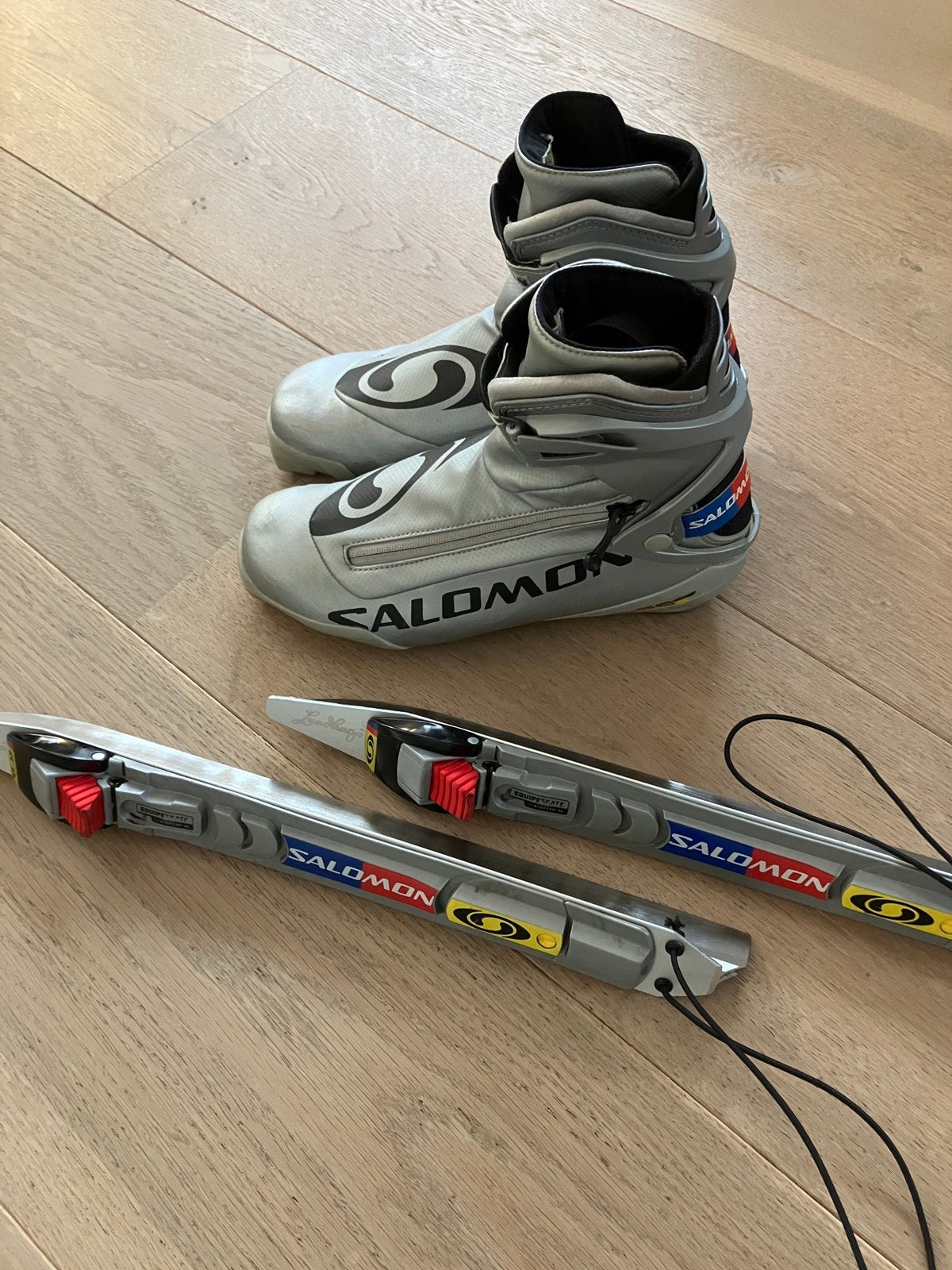 Salomon schaatsen maat 42,5, Overige merken, Klapschaats, Gebruikt, Overige typen