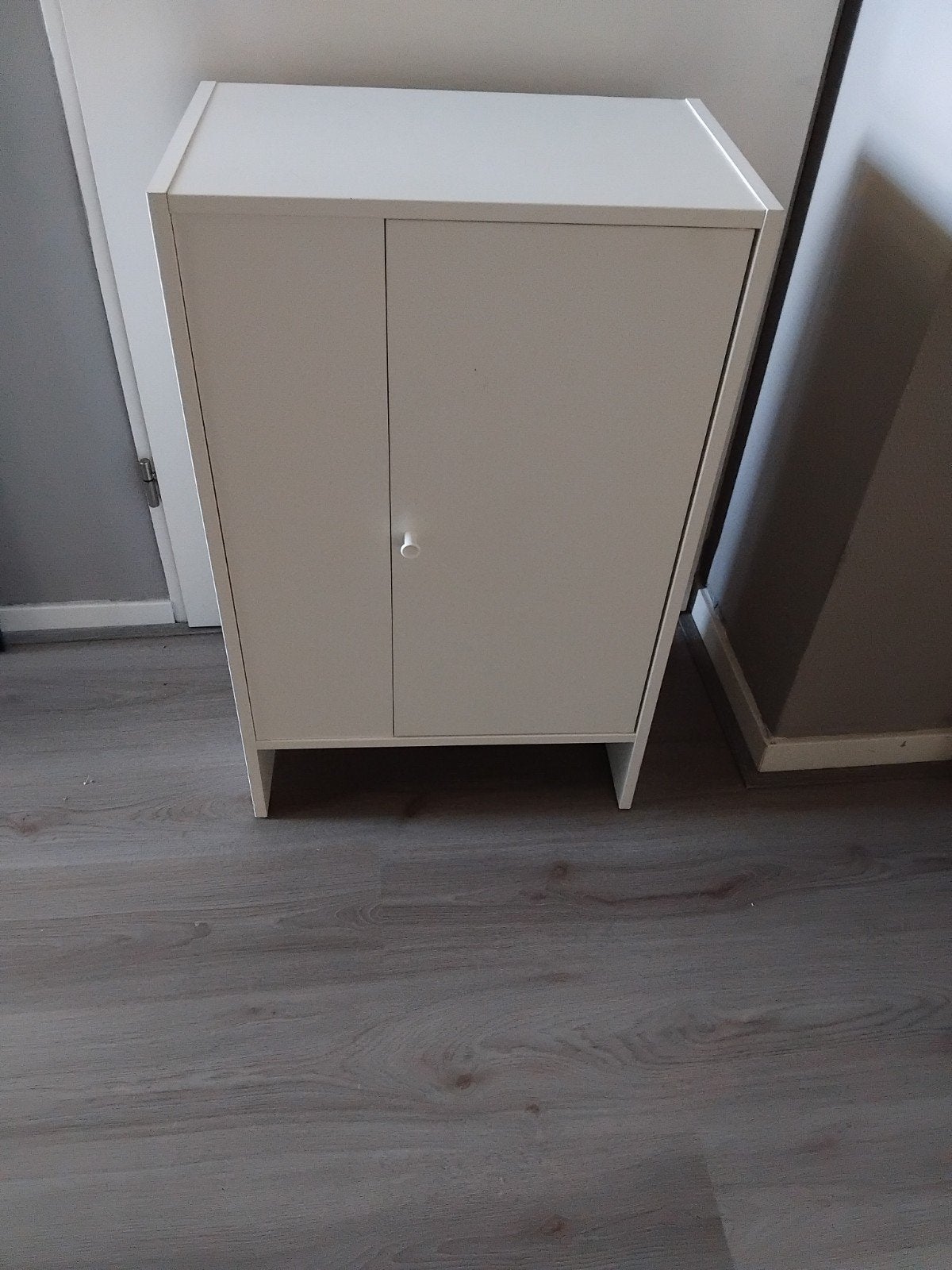 Wit kastje met 1 legplank en 1 deur (80x50x30 cm), Huis en Inrichting, Kasten | Overige, Ophalen, Gebruikt