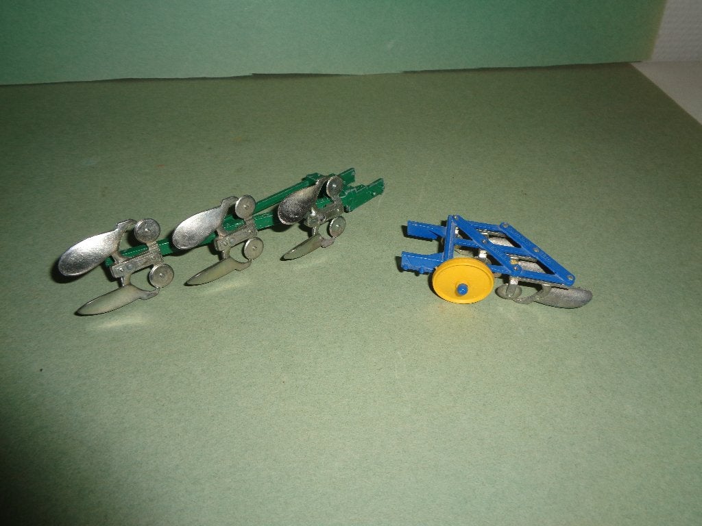 Britains ploegenset., Ophalen of Verzenden, Zo goed als nieuw, Tractor of Landbouw, Britains