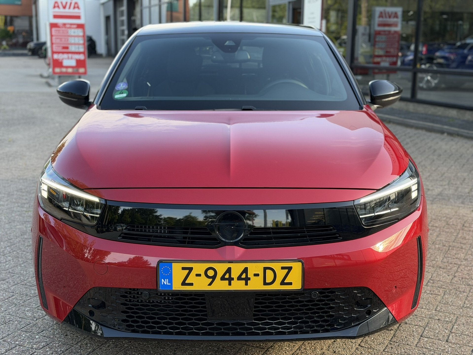 Opel Corsa 1.2 Turbo Hybrid GS (bj 2024, automaat), Dealer onderhouden, Stof, Gebruikt, 1199 cc