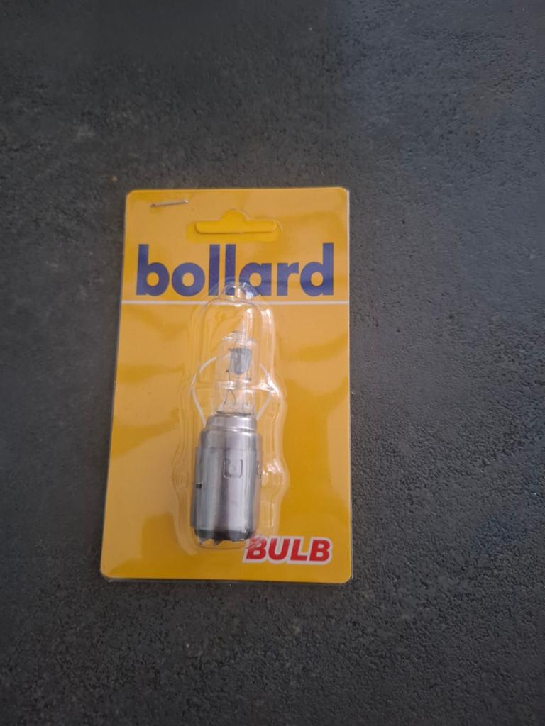 Koplamp lamp halogeen BA20D duplo 12v 35w, Fietsen en Brommers, Ophalen of Verzenden, Nieuw