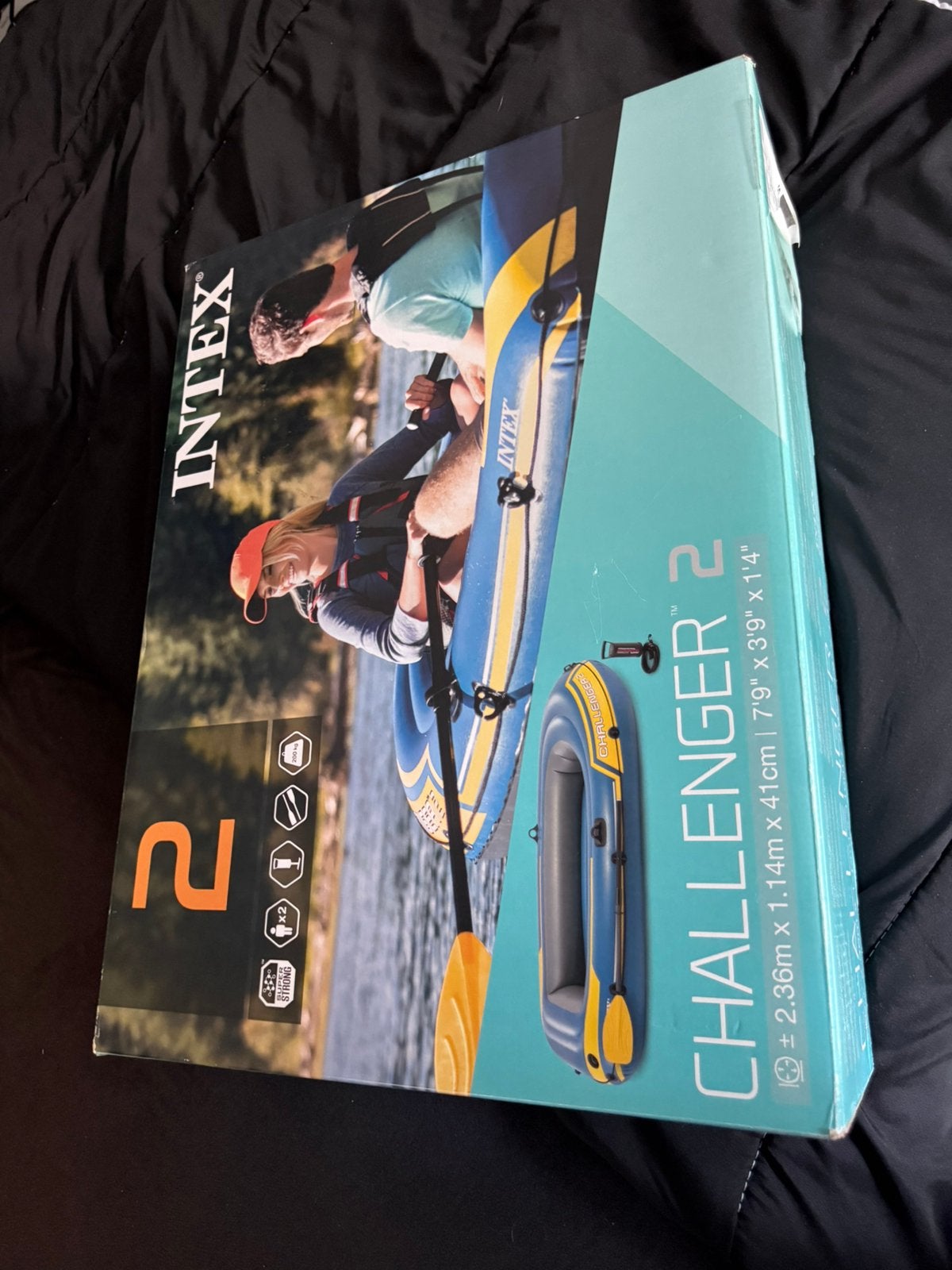 Challenger 2 opblaas boot, Verzenden, Zo goed als nieuw, Twee personen, Overige typen