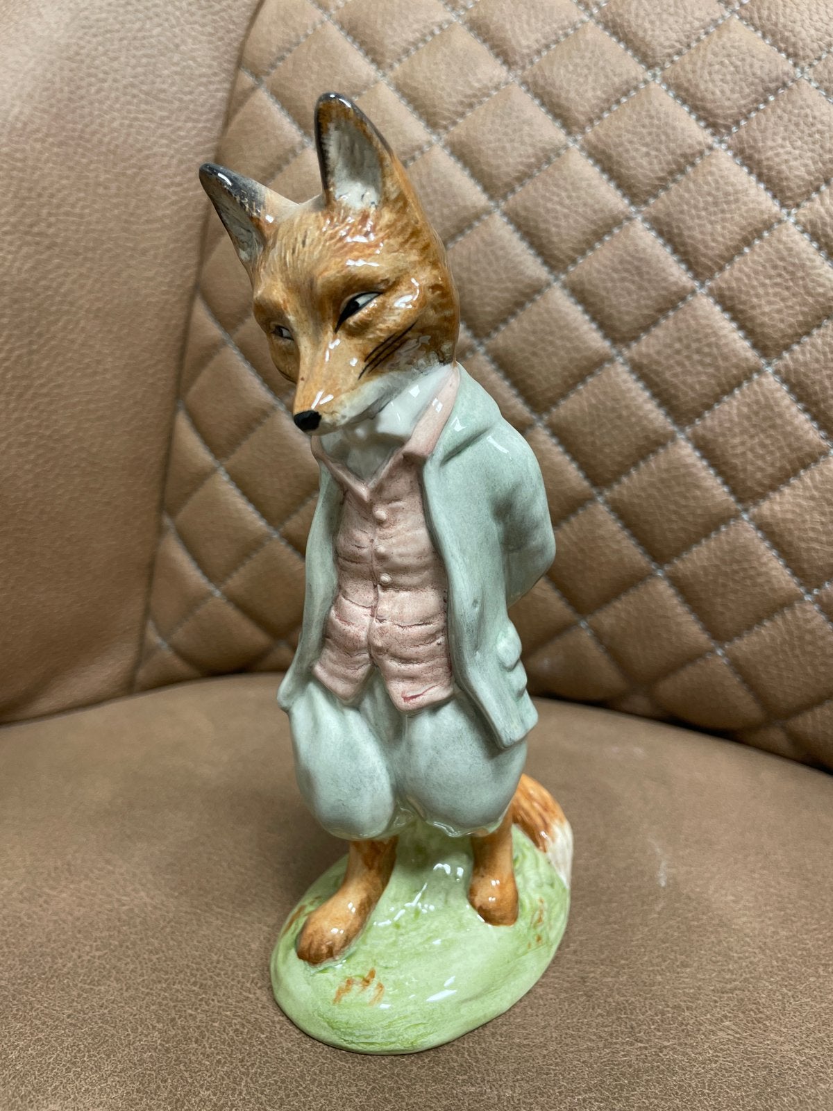 Royal Albert Foxy Whiskered Gentleman beeldje Beatrix Potter, Ophalen of Verzenden, Zo goed als nieuw, Wild dier, Beeldje of Figuurtje