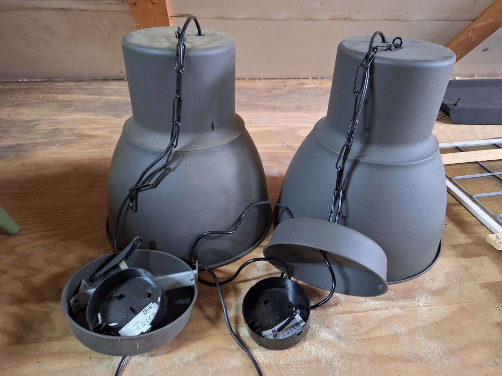 Gratis 2 x ikea hektar hanglamp, Ophalen